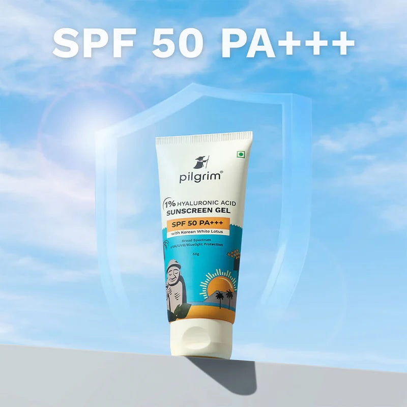 PILGRIM 1% HYALURONIC ACID SUNSCREEN GEL SPF 50