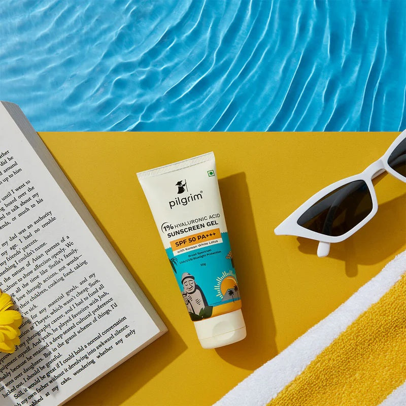 PILGRIM 1% HYALURONIC ACID SUNSCREEN GEL SPF 50