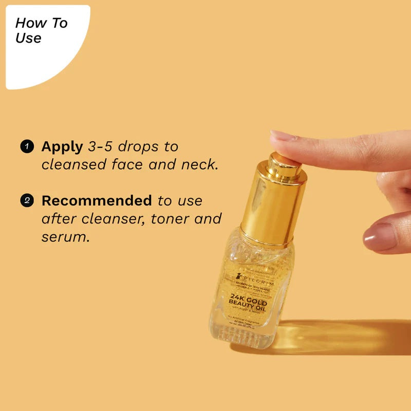 PILGRIM 24K GOLD BEAUTY OIL
