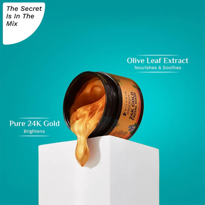 PILGRIM 24K GOLD FACIAL MASK 50G