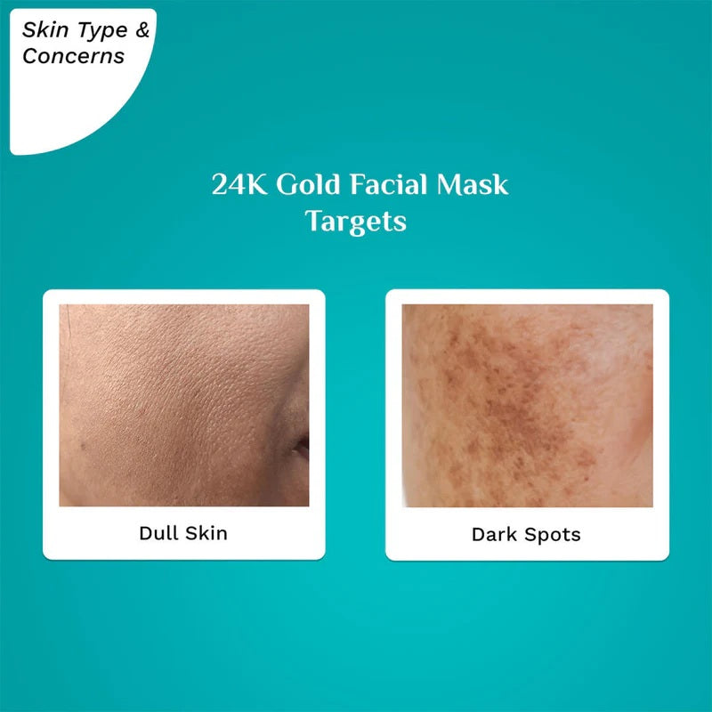 PILGRIM 24K GOLD FACIAL MASK 50G