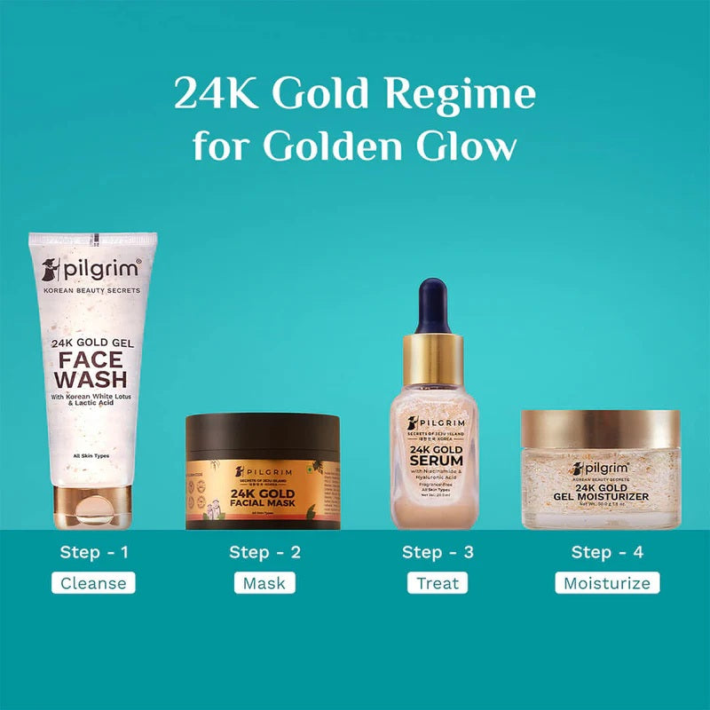 PILGRIM 24K GOLD FACIAL MASK 50G
