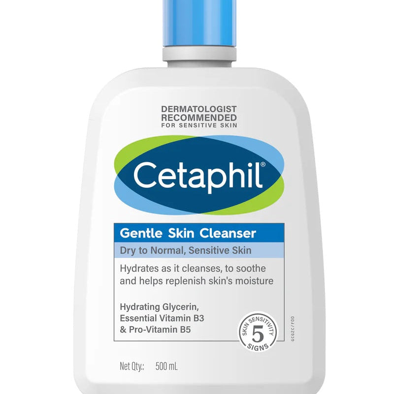 CETAPHIL GENTLE SKIN CLEANSER 500ML NEW