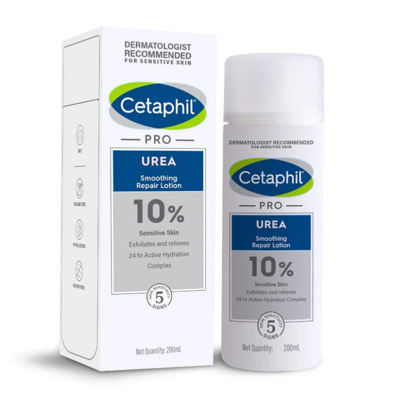 CETAPHIL PRO 10% UREA SMOOTHING REPAIR LOTION-200ML-BOTTLE