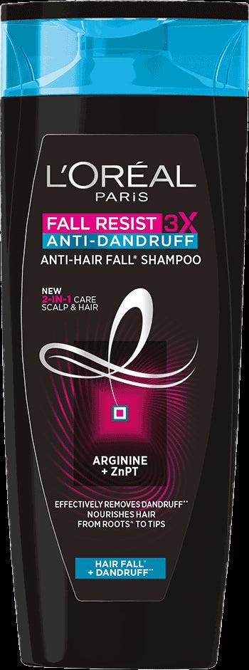 LOREAL PARIS FALL RESIST 3X ANTI-DANDRUFF SHAMPOO