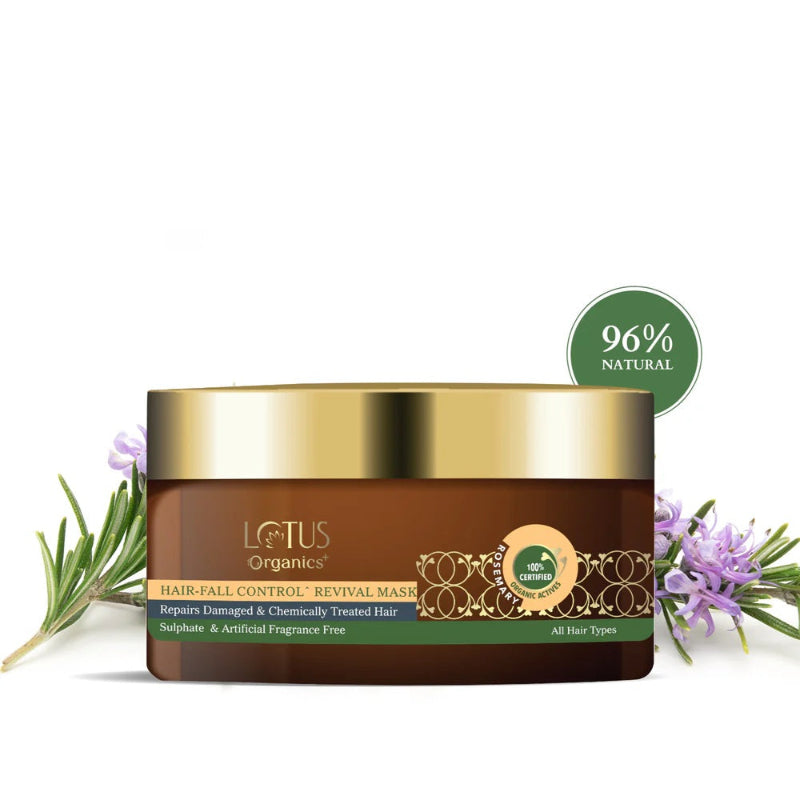 LOTUS ORGANICS+ HAIR FALL CONTROL REVIVAL MASK