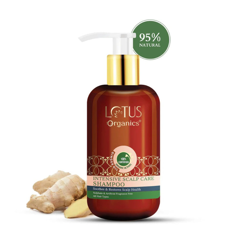LOTUS ORGANICS+ INTENSIVE SCALP CARE SHAMPOO