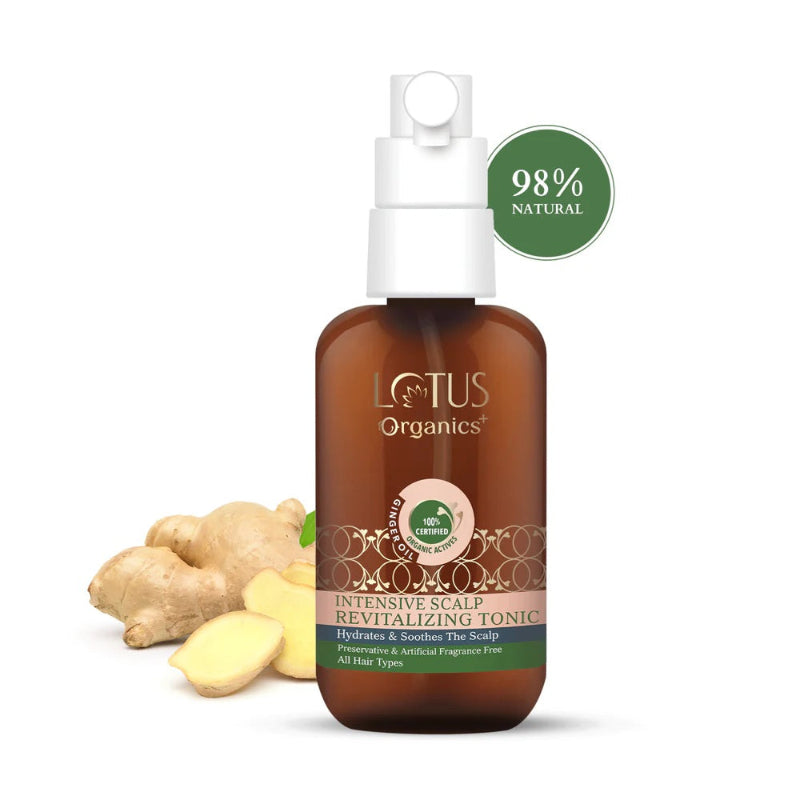LOTUS ORGANICS+ INTENSIVE SCALP REVITALIZING TONIC