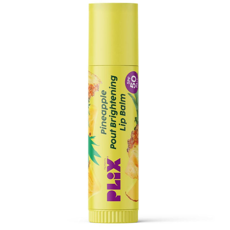 PLIX PINEAPPLE BRIGHTENING LIP BALM WITH SPF 50