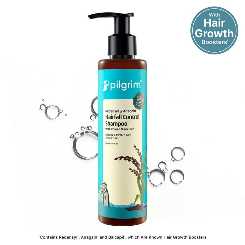 PILGRIM REDENSYL & ANAGAIN HAIRFALL CONTROL SHAMPOO