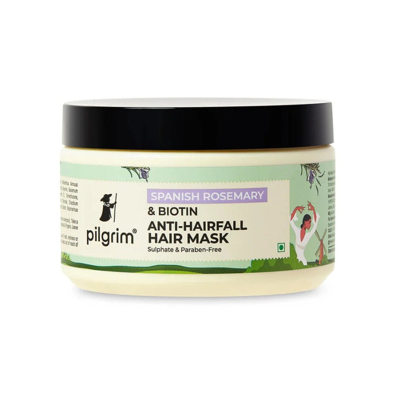 PILGRIM SPANISH ROSEMARY & BIOTIN ANTI-HAIRFALL HAIR MASK