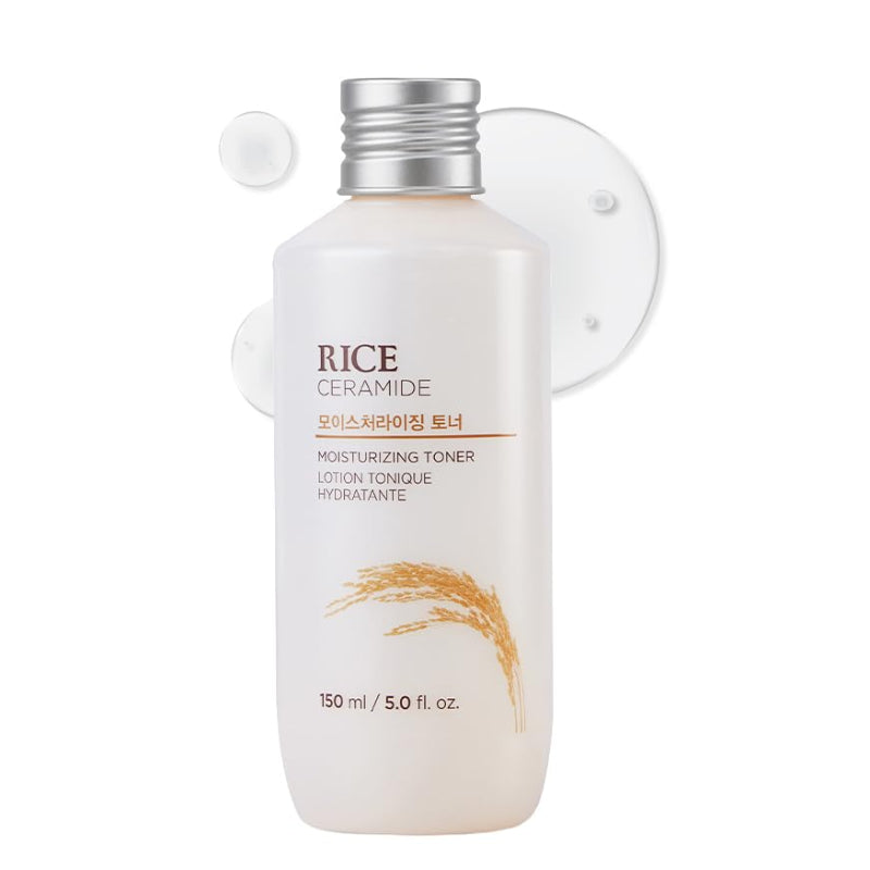 THE FACE SHOP CERAMIDE & RICE MOISTURIZING TONER