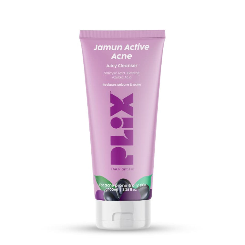 PLIX JAMUN SALICYLIC ACID CLEANSER GEL FOR ACTIVE ACNE
