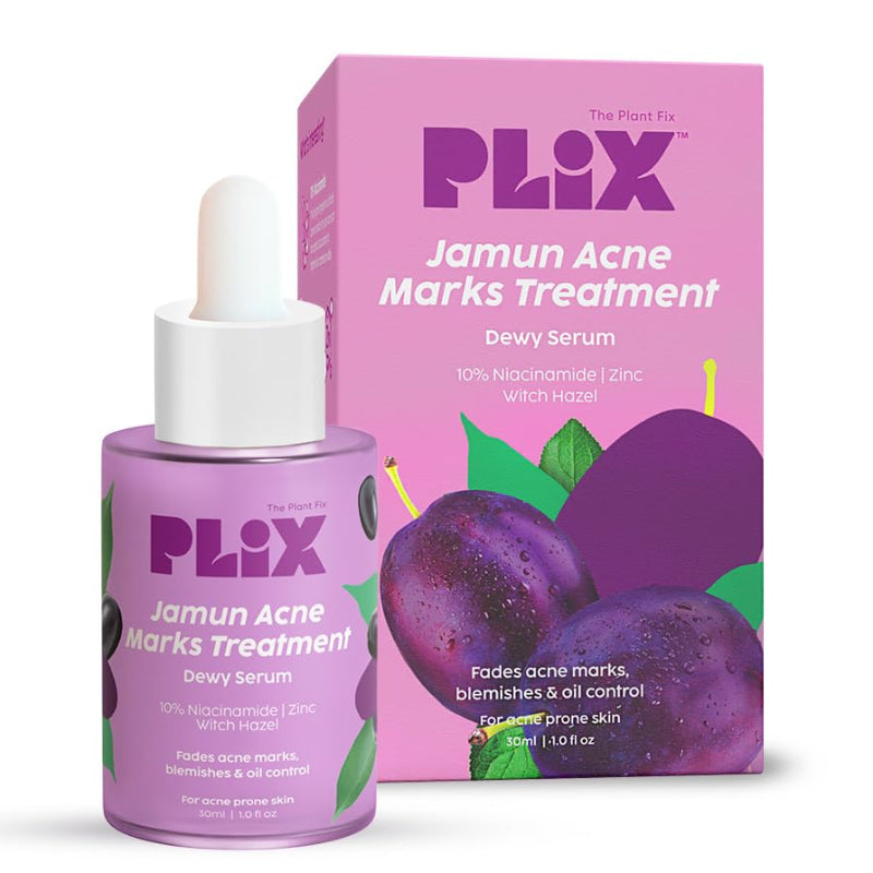 PLIX JAMUN 10% NIACINAMIDE FACE SERUM FOR BLEMISHES & ACNE MARKS REMOVAL