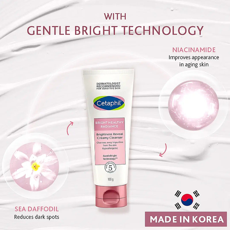 CETAPHIL BRIGHT HEALTHY RADIANCE REVEAL CREAMY CLEANSER