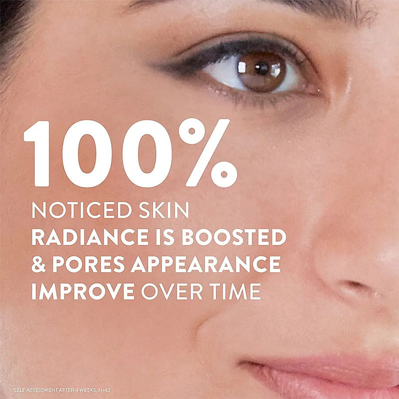 Advertising , skin of a woman with glowing of the skin