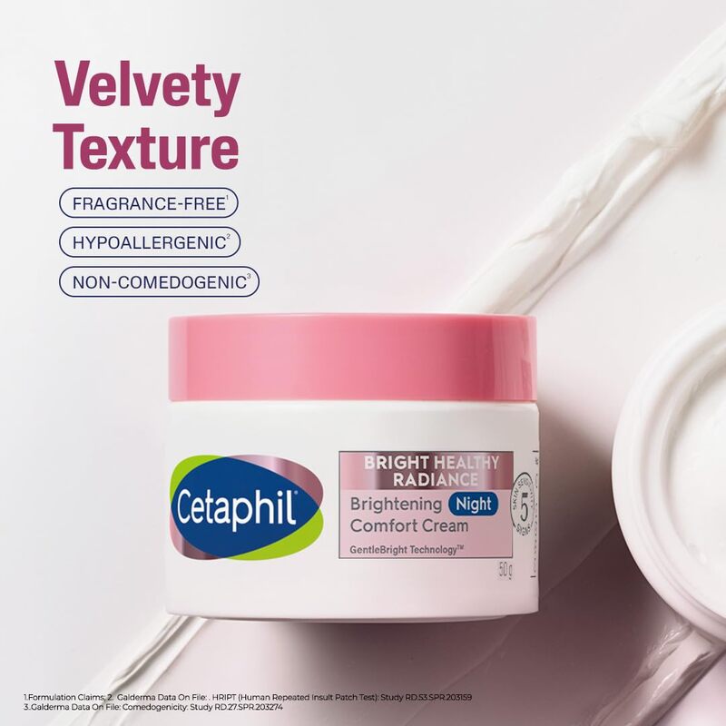 CETAPHIL BHR BRIGHTENING NIGHT COMFORT CREAM 50GM|