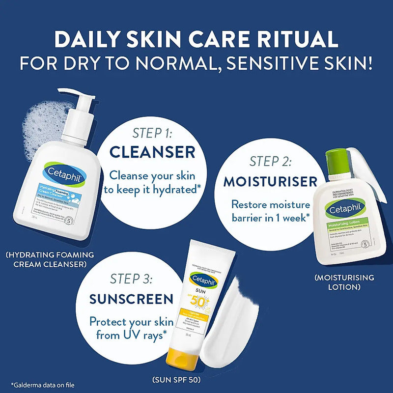 CETAPHIL HYDRATING FOAMING CREAM CLEANSER 236ML