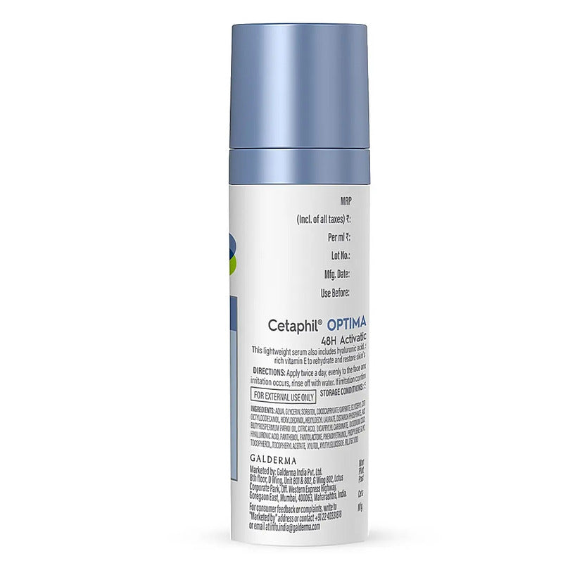 CETAPHIL OPTIMAL HYDRATION ACTIVATION SERUM 30ML