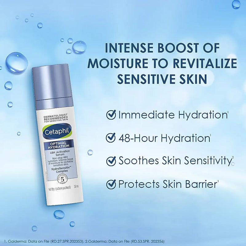CETAPHIL OPTIMAL HYDRATION ACTIVATION SERUM 30ML