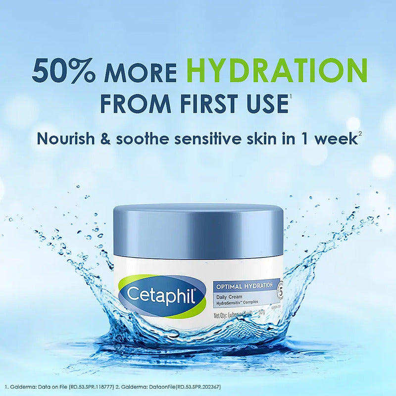 CETAPHIL OPTIMAL HYDRATION DAILY CREAM 50G