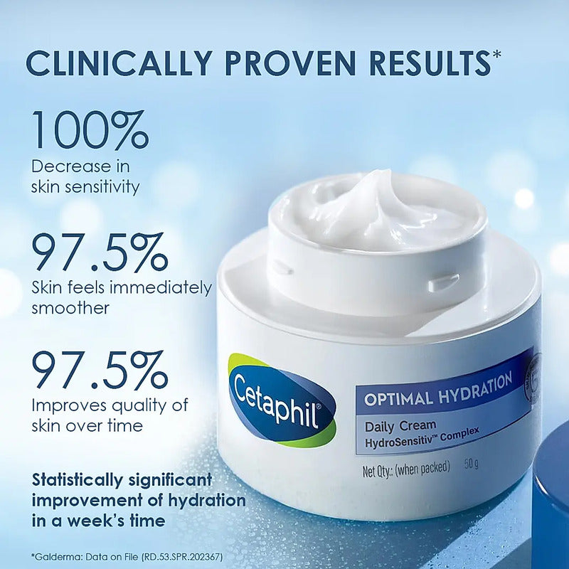 CETAPHIL OPTIMAL HYDRATION DAILY CREAM 50G