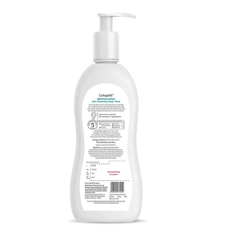CERTAPHIL RESTORADERM BODY WASH 295ML FOR VERY DRY SKIN