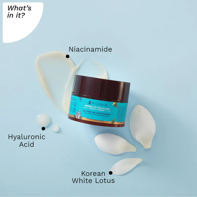 PILGRIM HYALURONIC ACID OIL FREE GEL MOISTURISER