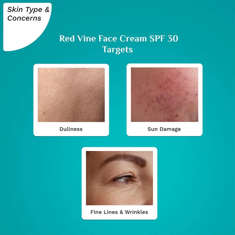 PILGRIM RED VINE FACE CREAM SPF 30
