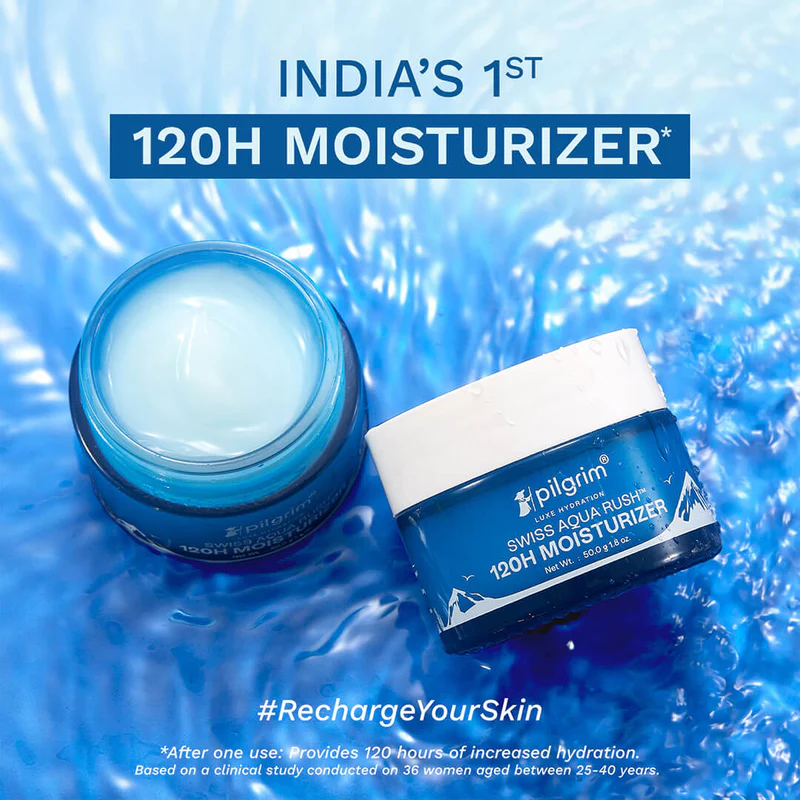 PILGRIM SWISS AQUA RUSH 120H MOISTURIZER