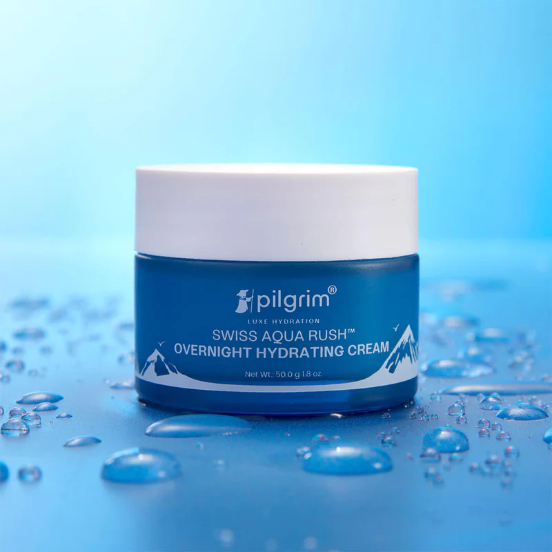 PILGRIM SWISS AQUA RUSH OVERNIGHT HYDRATING CREAM
