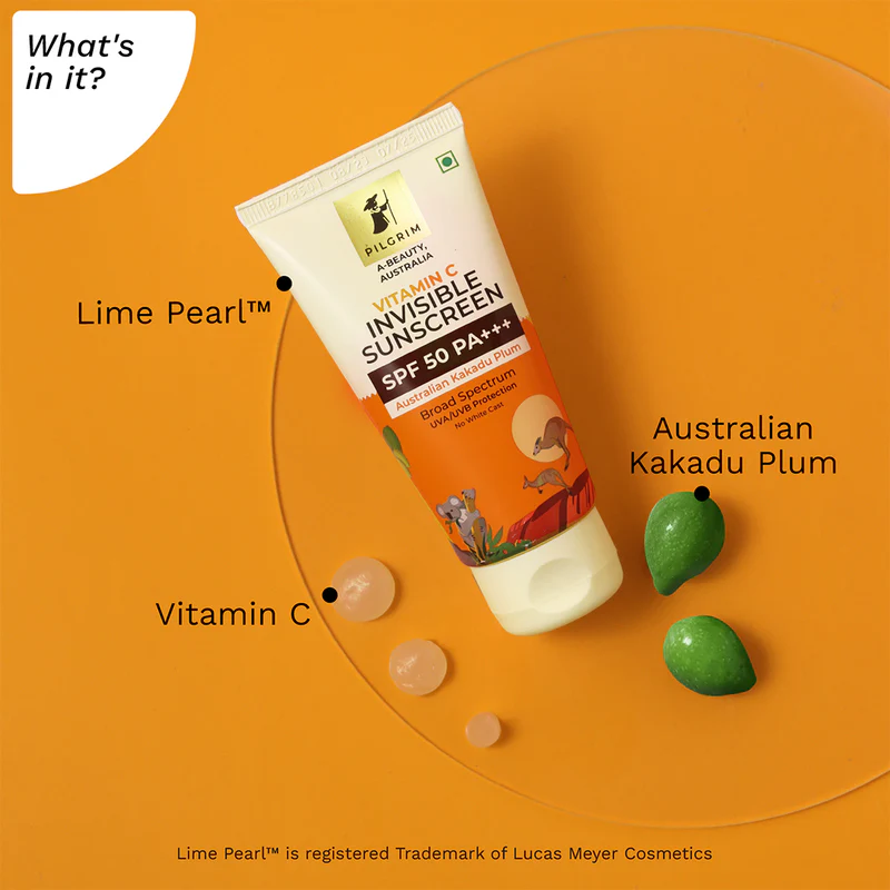 PILGRIM VITAMIN C INVISIBLE SUNSCREEN SPF 50