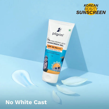 PILGRIM 1% HYALURONIC ACID SUNSCREEN GEL SPF 50