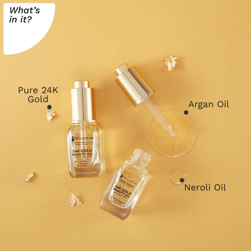 PILGRIM 24K GOLD BEAUTY OIL