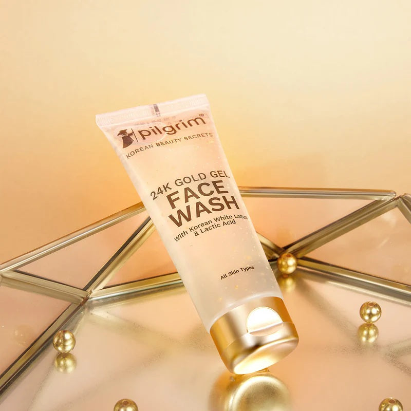 PILGRIM 24K GOLD GEL FACE WASH