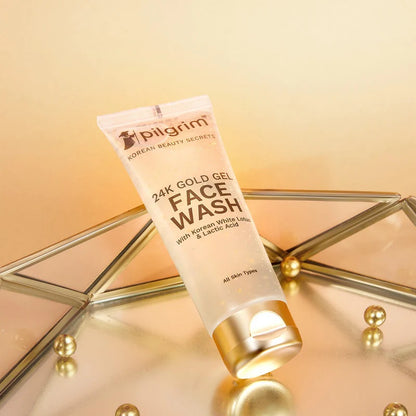 PILGRIM 24K GOLD GEL FACE WASH