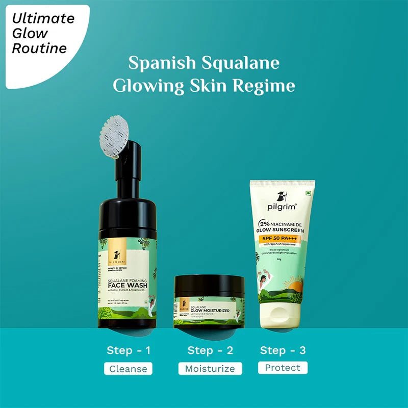 PILGRIM 2% NIACINAMIDE GLOW SUNSCREEN SPF 50