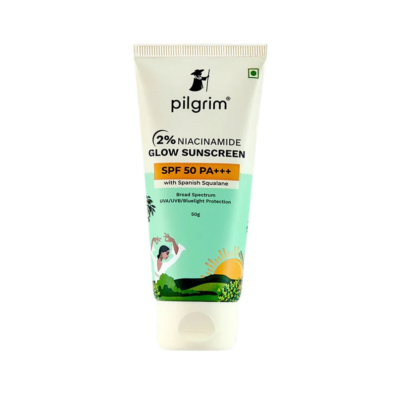 PILGRIM 2% NIACINAMIDE GLOW SUNSCREEN SPF 50
