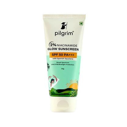 PILGRIM 2% NIACINAMIDE GLOW SUNSCREEN SPF 50