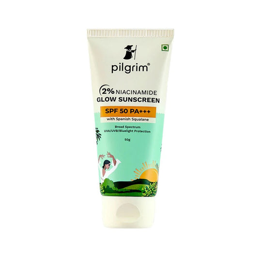 PILGRIM 2% NIACINAMIDE GLOW SUNSCREEN SPF 50