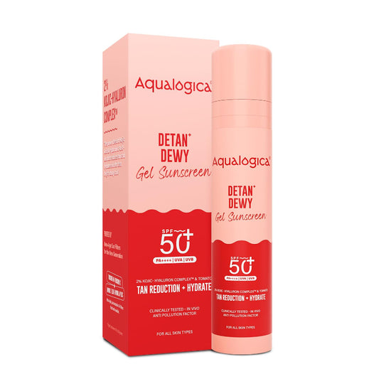 AQUALOGICA DETAN+ DEWY SUNSCREEN GEL 50G