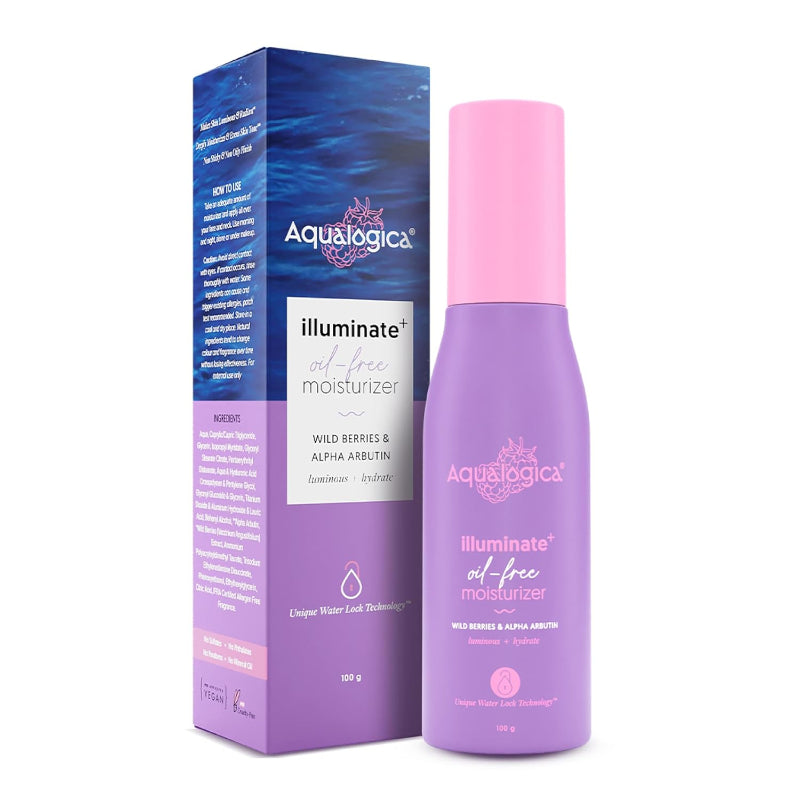 AQUALOGICA ILLUMINATE+ OIL FREE MOISTURIZER 100G