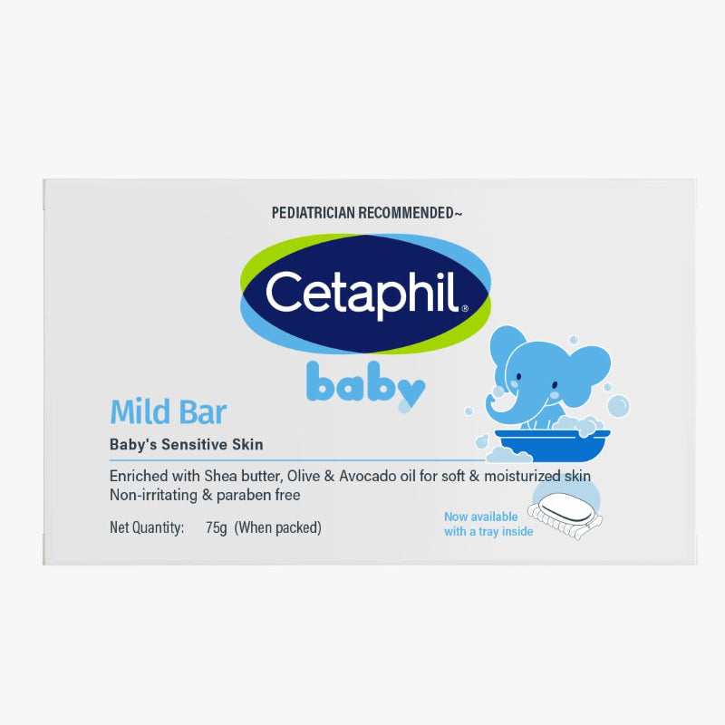 CETAPHIL BABY MILD BAR-75GM