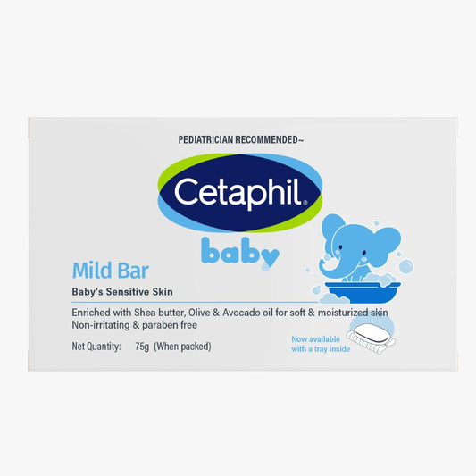 CETAPHIL BABY MILD BAR-75GM