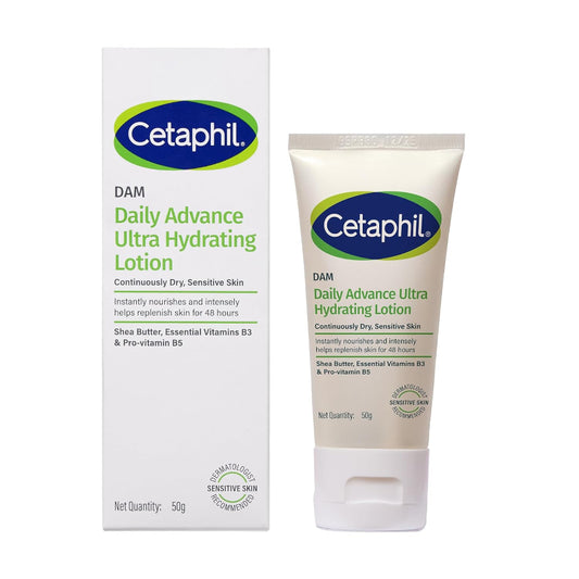 CETAPHIL DAM DAILY ADVANCE ULTRA HYDRATING LOTION 50GM
