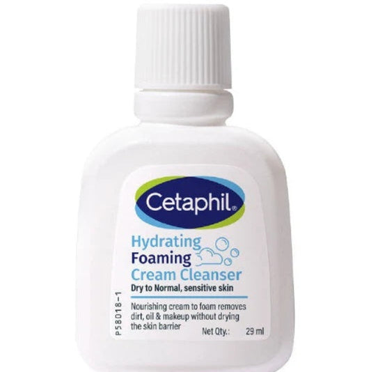CETAPHIL HYDRATING FOAMING CREAM CLEANSER 29ML-BOTTLE