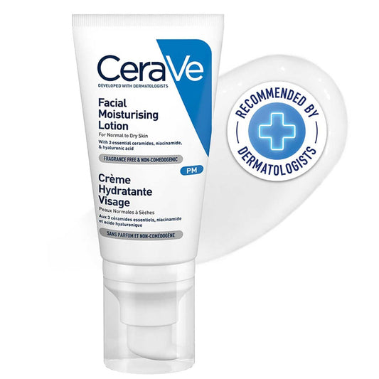 CERA VE PM FACIAL MOISTURIZING LOTION FOR NORMAL TO DRY SKIN