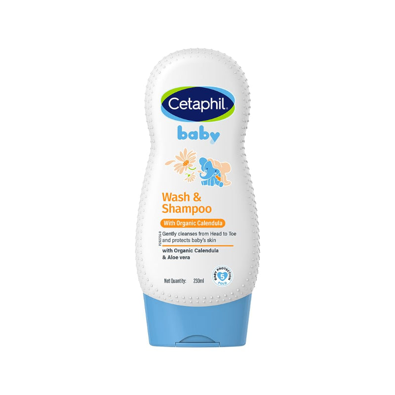 CETAPHIL BABY GENTLE WASH & SHAMPOO - 230ML BOTTLE