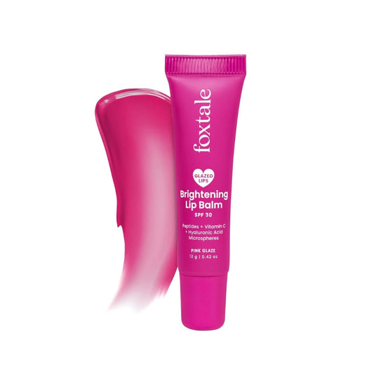 FOXTALE GLAZED LIPS BRIGHTENING LIP BALM -  PINK GLAZE 12 G
