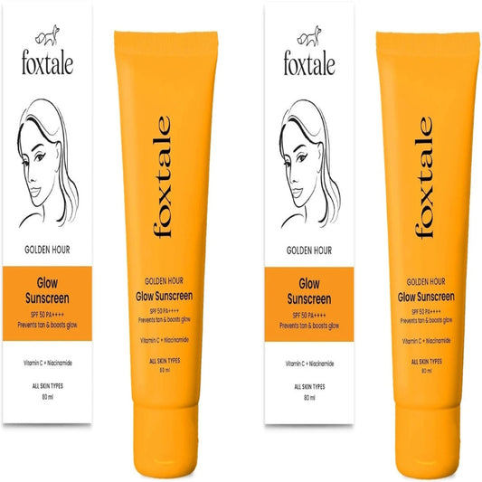 FOXTALE GOLDEN HOUR GLOW SUNSCREEN 80 ML